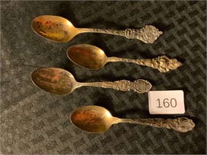Vintage Collectors Spoons Pawhuska Pueblo