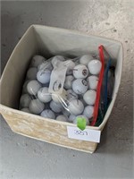Lot of Logo Golf Balls
