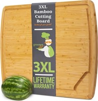 GREENER CHEF 30 Inch 3XL Extra Large Cutting Board