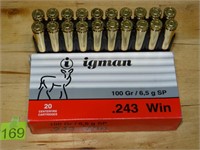 243 Win 100gr Igman Rnds 20ct