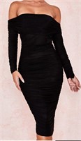 MSRP $195 NWT House of CB London Black Dress #C02