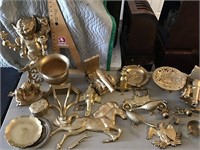 Gold painted lot