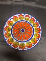 Large Italian Hand Painted Serving Plate