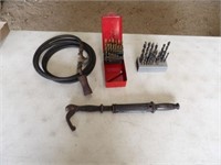 Nail Puller, Propane Torch, Drill Bit Assortment