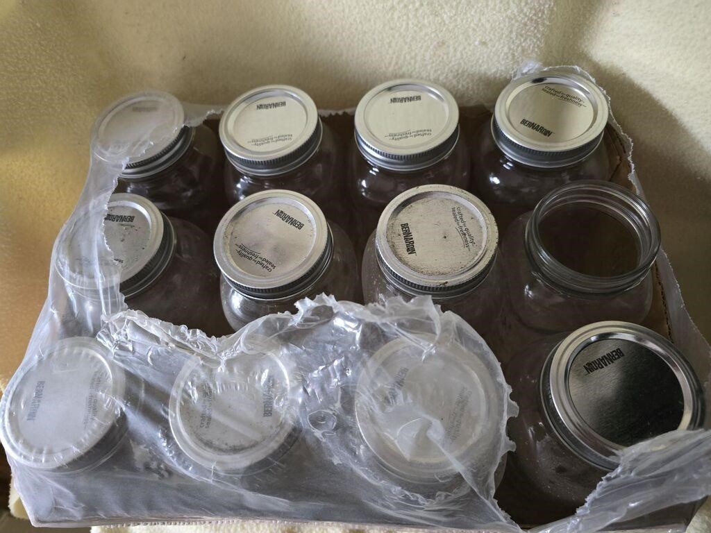 New - 12 Bernardin Canning Jars