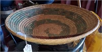 C- Hand Tied Native American Style Basket