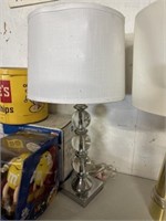 Table top lamp and shade