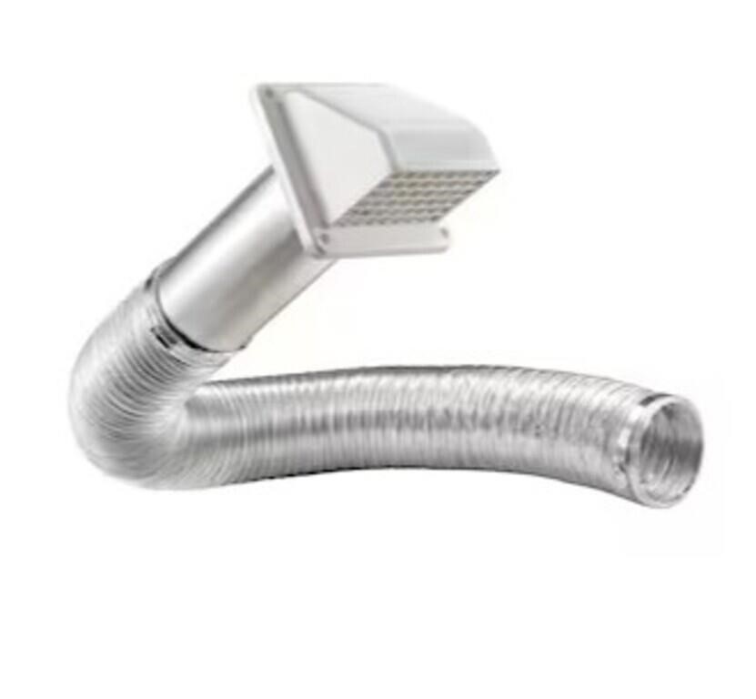 Lambro Rigiflex Outdoor Exhaust Dryer Vent Kit