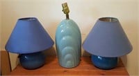 3 dresser or table lamps