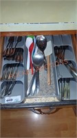 kitchen utensils drawer lot