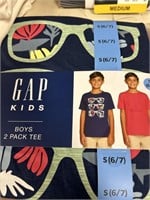 Gap kids boys 2 pack S 6/7