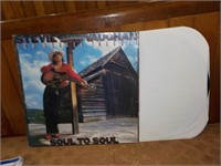 Stevie Ray Vaughn Soul to Soul Vinyl record album