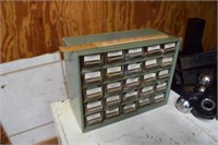 Small Organizer full of Electrical Connectors