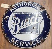 "Buick" Single-Sided Porcelain Sign