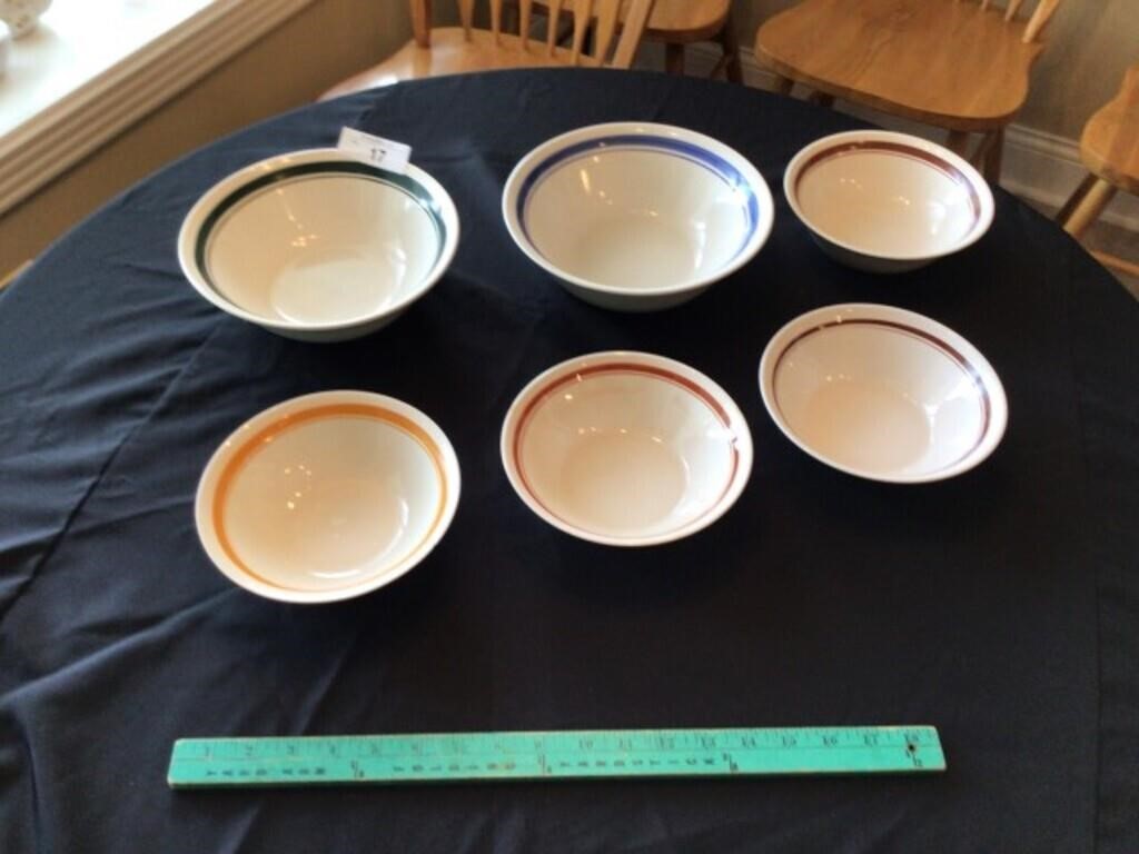 6 bowls