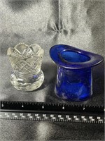 Cobalt Blue Top Hat & Crystal Toothpick (2)