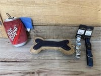 New Leash, collar, and toys for dogs