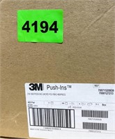 24 Cases of 3M Push In Uncorded Ear Plugs