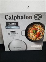 New Calphalon 12-in all-purpose pan with cover