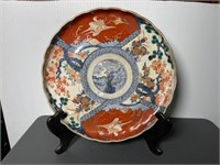 Large Chinese Imari charger