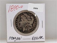 1890-O 90% Silver Morgan $1 Dollar