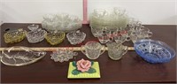 Vintage Party Service Glassware