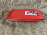 Pyrex Baking Pan Plastic Lid Is Cracked New