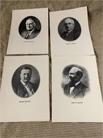 Portraits Of The Presidents Of U.S.