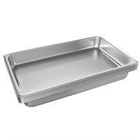 EGGKITPO Full Size Steam Table Pans 6-Pack 2.5 Inc