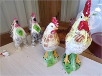 Glazed misc Chickens lot