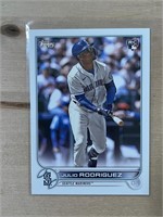 Julio Rodriguez 2022 Topps Rookie Card