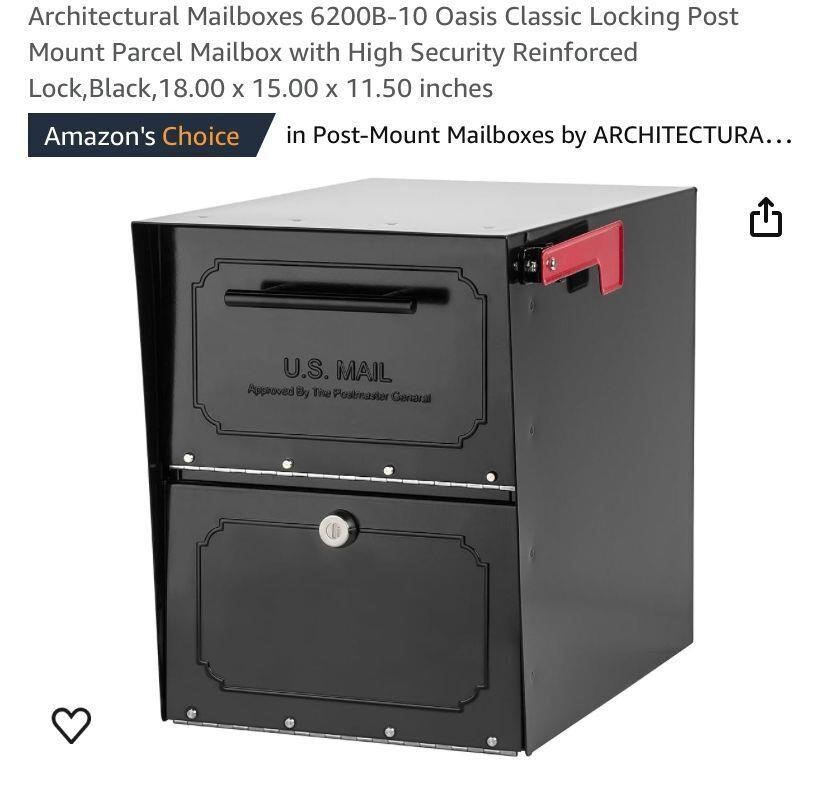 Architectural Mailboxes 6200B-10 Oasis Classic