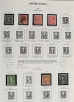 4-1895, 3-1898 CANCELLED STAMPS