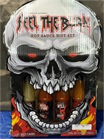 Feel The Burn Hot Sauce Gift Set 4 Pack