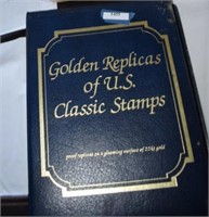 Golden Replicas of Classic Stamps w/ Presentation