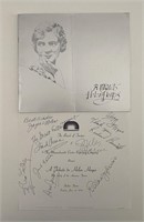 A Tribute To Helen Hayes Signed Program