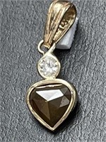 $3435 14K  Diamond (1.1Ct,I3,Dark Brown) Diamond(0