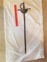 Hand Made Fencing Sword, wall art