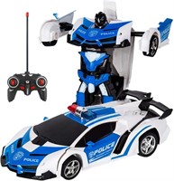 Remote Control Car Rc Cars Robot Toys 2 in 1