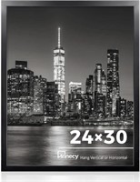 Annecy 24x30 Picture Frame Black(1 Pack)