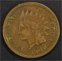 1908-S INDIAN CENT VF