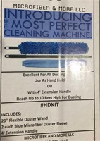 Extendable duster wand kit