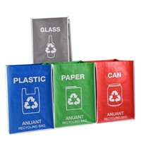 (N) Recycling Bag Reusable Sorting Rubbish Bag Rec