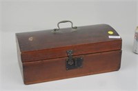 Early American Painted Dome Top Box