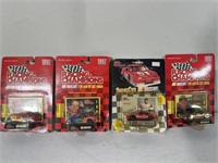 NASCAR collectibles 4 pcs