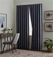 Allen+roth Blackout Navy 84" Curtain $40