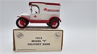 1913 Model T Del Truck Massey Ferguson ERTL Bank