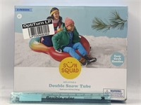 NEW Sun Squad Inflatable Double Snow Tube