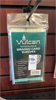 Lot of 3 Vulcan Graded Card Sleeves