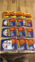 Lot of 3 1988 Fleer Baseball Rack Packs